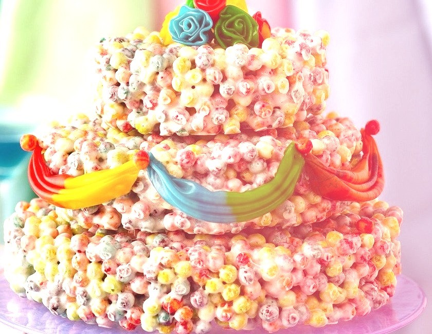 Cereal Wedding Cake Recipe (x)